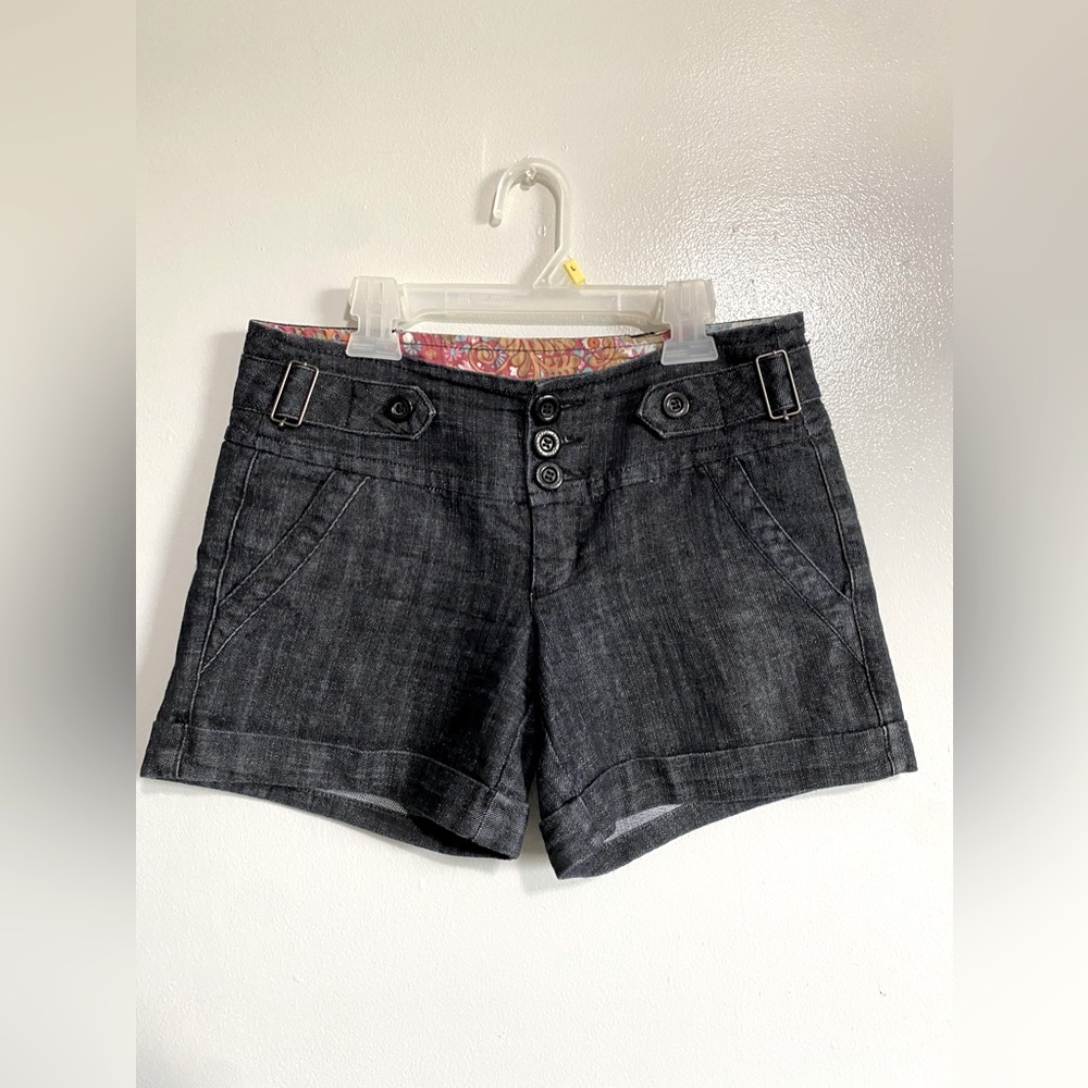 Copper Key Denim Shorts